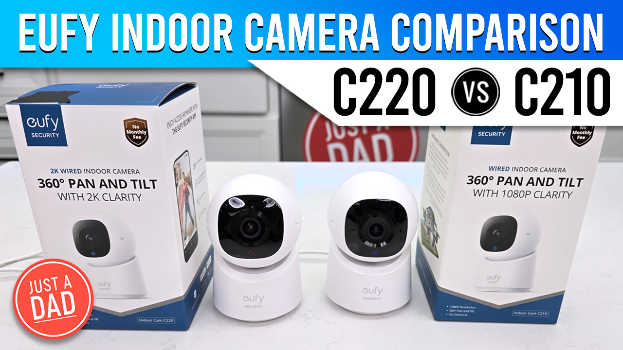 Watch eufy Indoor Pan & Tilt Camera COMPARISON&colon; C220 vs C210